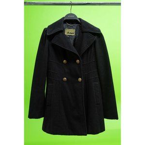 Guess Women's Wool Jacket With Functional Pockets
